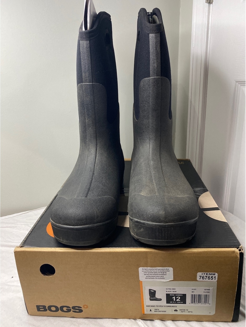 BOGS Boot Ultra High Size 12